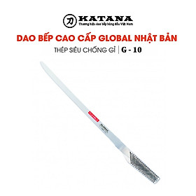 Mua Dao bếp Nhật cao cấp Global G10 Salmon Knife - Dao phi lê cá hồi (310mm)- Dao bếp Nhật chính hãng