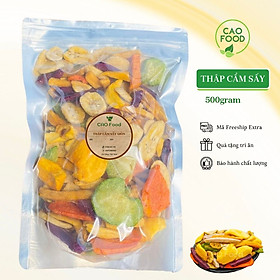 Mua  500gr  Thập cẩm sấy giòn CAO Food từ Đaklak nhà làm thơm ngon giòn rụm từng miếng