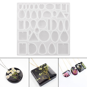 Pendant Silicone Mold Earring Mould for Jewelry Making Supplies DIY Tabletop Charms