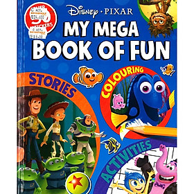 Ảnh bìa Disney Pixar Mixed: My Mega Book of Fun - Disney Pixar: Sách khổ lớn