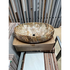 Mua CHẬU LAVABO ĐẶT BÀN ELIP VÂN ĐÁ TỰ NHIÊN CAO CẤP13