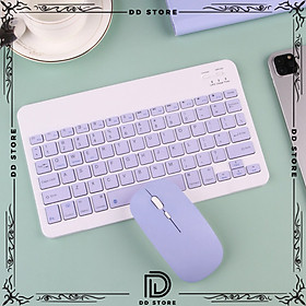 Mua Bộ Bàn Phím Và Chuột Bluetooth Không Dây Mini DKB 100 - Thích Hợp Cho iPad  Máy Tính Bảng - Nhiều Màu Sắc - Siêu Kute - Hàng Chính Hãng
