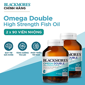 Combo 2 Lọ Viên Uống Dầu Cá Bổ Sung Omega Hỗ Trợ Cho Tim