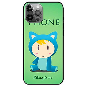 Ốp lưng dành cho Iphone 12 Mini - Iphone 12 - Iphone 12 Pro - Iphone 12 Pro Max mẫu Mèo Xanh