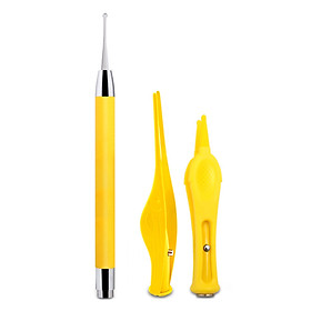 Set 3 dụng cụ lấy ráy tai có đèn LED