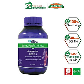 Viên Uống Xương Khớp Henry Blooms Glucosamine 1500 Plus - Giúp Vận Động Linh Hoạt, Giảm Thoái Hóa Khớp