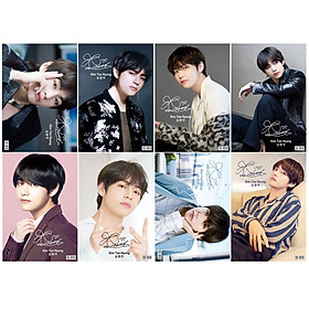 Poster BTS V Kim Tea Huyng 8 tấm