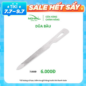 Dũa Bầu Inox Kềm Nghĩa Giũa Móng Tay Chân Tiện Dụng