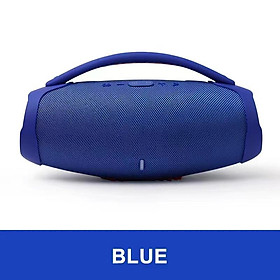 Loa Bluetooth không dây Trung tâm âm nhạc Hiệu ứng ánh sáng RGB di động Loa siêu trầm chống nước Âm thanh nổi 3D vòm Chức năng gọi TWS Màu sắc: Xanh dương MINI