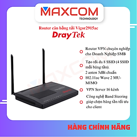 Mua Router cân bằng tải Draytek Vigor2915ac - Hàng chính hãng  có anten