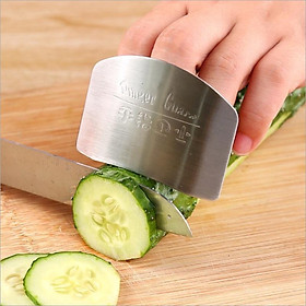 Mua Dụng Cụ Bảo Vệ Ngón Tay Khi Cắt Thái Rau Thịt Bằng Thép Không Gỉ