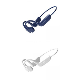 2 Pieces Bone Conduction Headphones Bluetooth 5.0 Wireless Open Ear Headphones for Hiking
