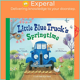 Sách - Little Blue Truck's Springtime - An Easter And Springtime Book For Kids by Alice Schertle (boardbook)