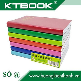 Gói 2 cuốn Sổ tay ghi chép Bìa Da Mềm KTBOOK Cao Cấp kích thước A6 mã 320