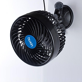 Car Fan with Suction Cup Electric Car Cooling Fan for Summer Cooling