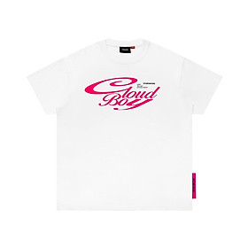 Áo Thun 5THEWAY Tay Ngắn Trắng aka 5THEWAY /cloud boy/ SQUARE TEE in WHITE
