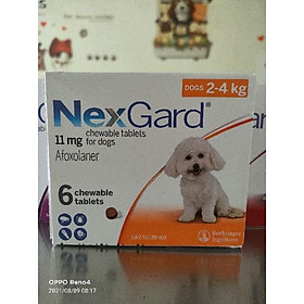 Nexgard cho chó mọi lứa tuổi, cân nặng