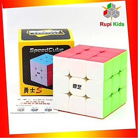 Đồ chơi ảo thuật Rubik 3x3 Không viền ️QiYi Warrior S️ 3x3x3