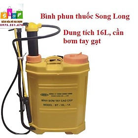 Mua Bình phun thuốc Song Long 16 lít Màu vàng