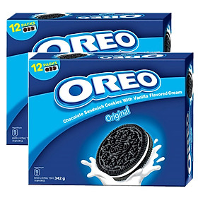 Combo 2 Hộp bánh Oreo Vanilla 342gr