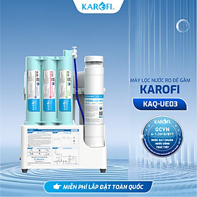 Máy lọc nước RO để gầm Karofi KAQ-UE03 - hệ 10 lõi, Màng RO 50 GPD, Bảo hành 36 Tháng - Hàng Chính Hãng