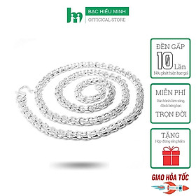 Dây Chuyền Nam Bạc Hiểu Minh DBN035 Bạc Ta