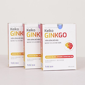 Combo 3 hộp Viên uống bổ não Keiko Ginkgo