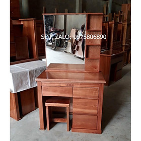 Mua Bàn trang điểm gỗ xoan đào  gỗ hương xám  kiểu 4 ngăn kéo ôlimpic