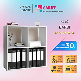 Mua Giá sách gỗ đẹp thiết kế tiện dụng SMLIFE Barbi