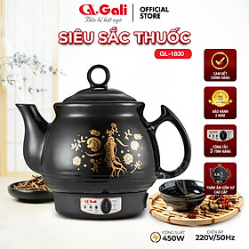 Mua Siêu sắc thuốc đa năng Gali GL-1830 - 3.3L. Siêu nấu thuốc tự động. Hàng nhập khẩu chính hãng chất lượng cao.