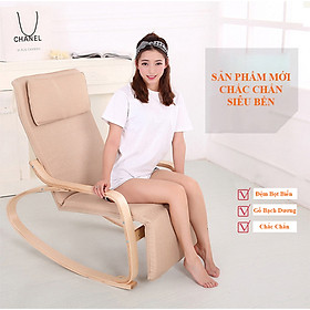 Mua Ghế poang dài thư giãn có gác chân phong cách châu âu