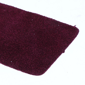 2-4pack Faux Leather Anti Slip Mat for Ukulele Repair&Maintenance Parts Wine Red