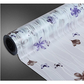 Mua 5M Giấy Dán Kính họa tiết hoa dây không cần keo - khổ 0.45m