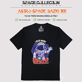 Áo Thun Nữ Cổ Tròn Cao Cấp Bigsize Aztee - Astro-Space Basic Tee - Cotton Tự Nhiên Siêu Thoáng Mát