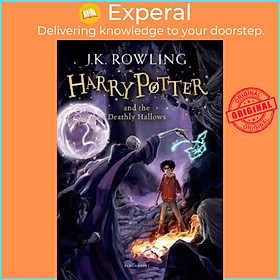 Sách - Harry Potter and the Deathly Hallows by J. K. Rowling (UK edition, Hardback)