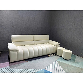 Mua Sofa phòng khách Tundo Vikki NK2025 KT 2m2 kèm 2 đôn tròn