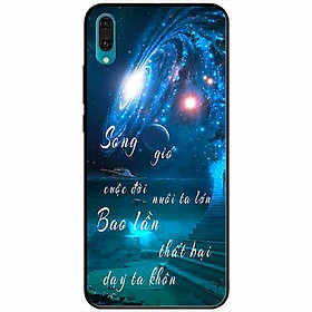 Ốp lưng dành cho Huawei Y7 Pro 2019 mẫu Thất Bại Dạy Ta Lớn Khôn
