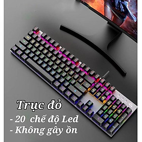 Bàn phím cơ Coputa bàn phím máy tính laptop Gaming có dây Full LED K1