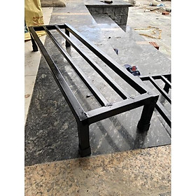 Mua Kệ thép Dài 70cm. Rộng 25cm. Cao 15cm. hộp thép mạ kẽm vuông 20x20mm