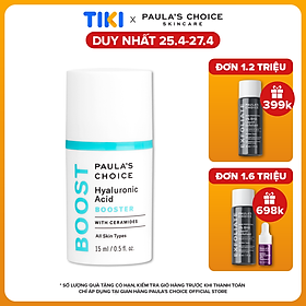 Tinh chất cấp nước làm căng bóng da Paula’s Choice Hyaluronic Acid Booster 7860