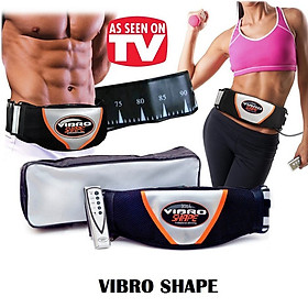 Đai Massage Nóng Và Rung Vibro Shape Cao Cấp, hỗ trợ giảm mỡ Thừa, Massage Toàn Thân, Giảm Mỏi Cơ, Cho Eo Thon Gọn Hơn