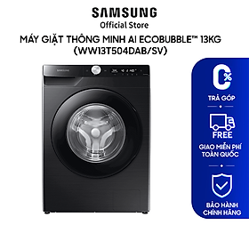 Mua Máy Giặt Thông Minh Samsung AI Ecobubble™ Với Bảng Điều Khiển Thông Minh 13 kg WW13T504DAB/SV - Hàng chính hãng