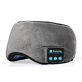 Tai nghe ngủ Bluetooth Mặt nạ mắt ngủ Tai nghe giấc ngủ Bluetooth 5.0 Băng đầu mềm đàn hồi thoải mái tai nghe nhạc không dây