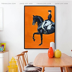 Mua Tranh canvas Binh lính cưỡi ngựa