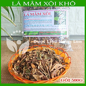 Lá Mâm Xôi sạch khô đóng gói 500gam