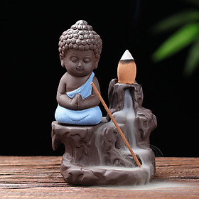 Mua Thác khói trầm  tháp khói trầm hương  thác đốt trầm chú tiểu thiền định bên bờ suối nhiều mẫu