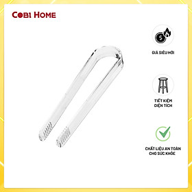Mua KẸP GẮP /MUỖNG XÚC / THÌA GẮP BÁNH BẰNG NHỰA TRONG ACRYLIC CAO CẤP AN TOÀN CHO SỨC KHỎE - NHẬP KHẨU CHÍNH HÃNG COBI HOME