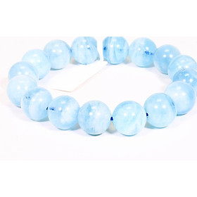 Vòng tay đá aquamarine mệnh thủy, mộc - Ngoc Quý Gemstones