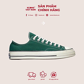 Chuck 70 Midnight Clover Green Low | Giày Converse 1970s Xanh Rêu Cổ Thấp 168513C