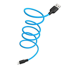 Mua Cáp Sạc Điện Thoại Hoco X21 Plus Lightning + Tặng Kèm 1 Ghế Đỡ Điện Thoại Chữ O - Hàng Chính Hãng